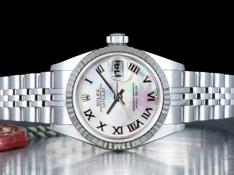 rolex donna quadrante madreperla senza diamanti|Rolex Lady Datejust orologi da polso .